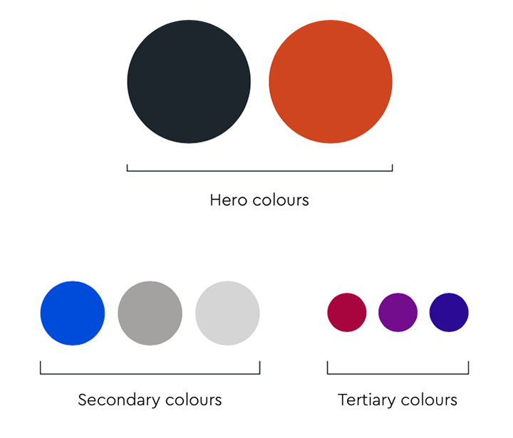ADC brand colours