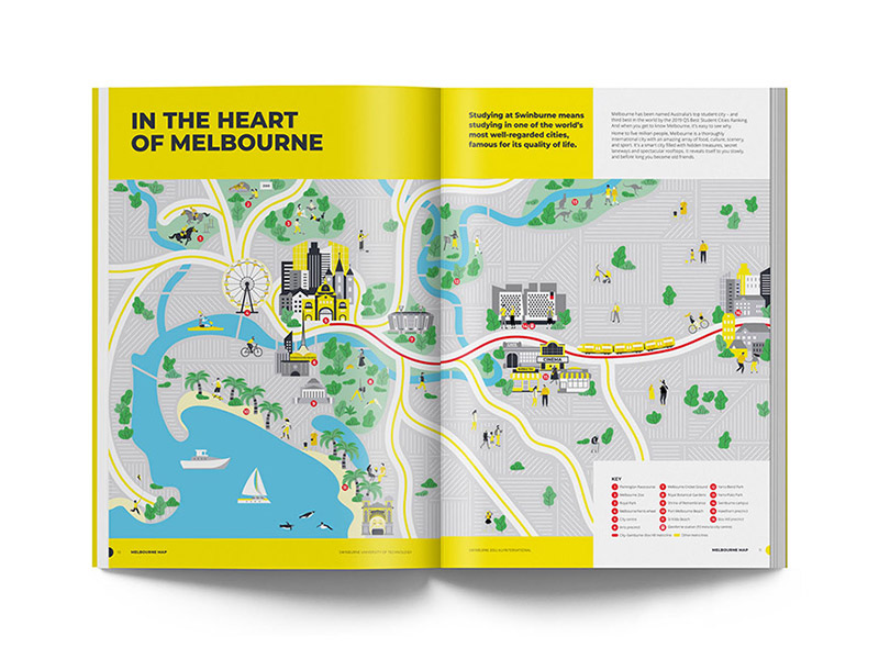 Swinburne Melbourne Map