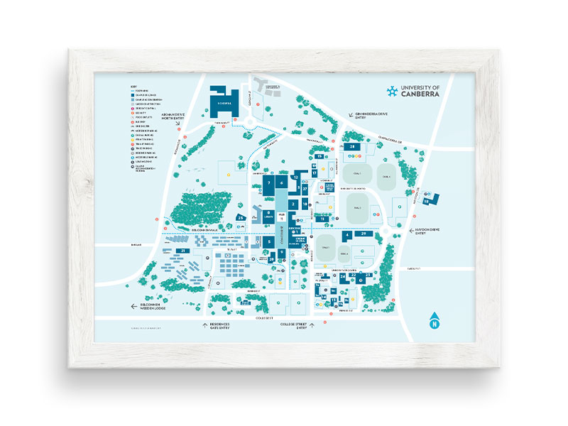 UC Campus Map Mockup