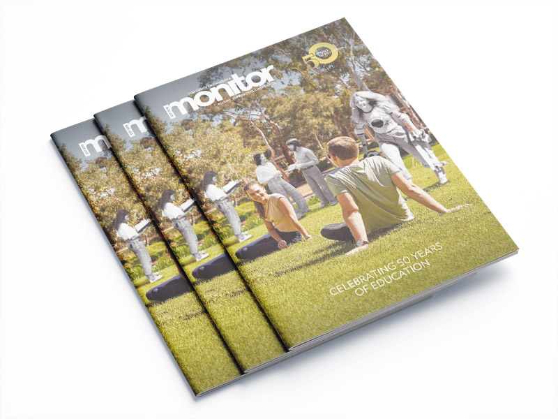 UC Monitor Magazine Mockup